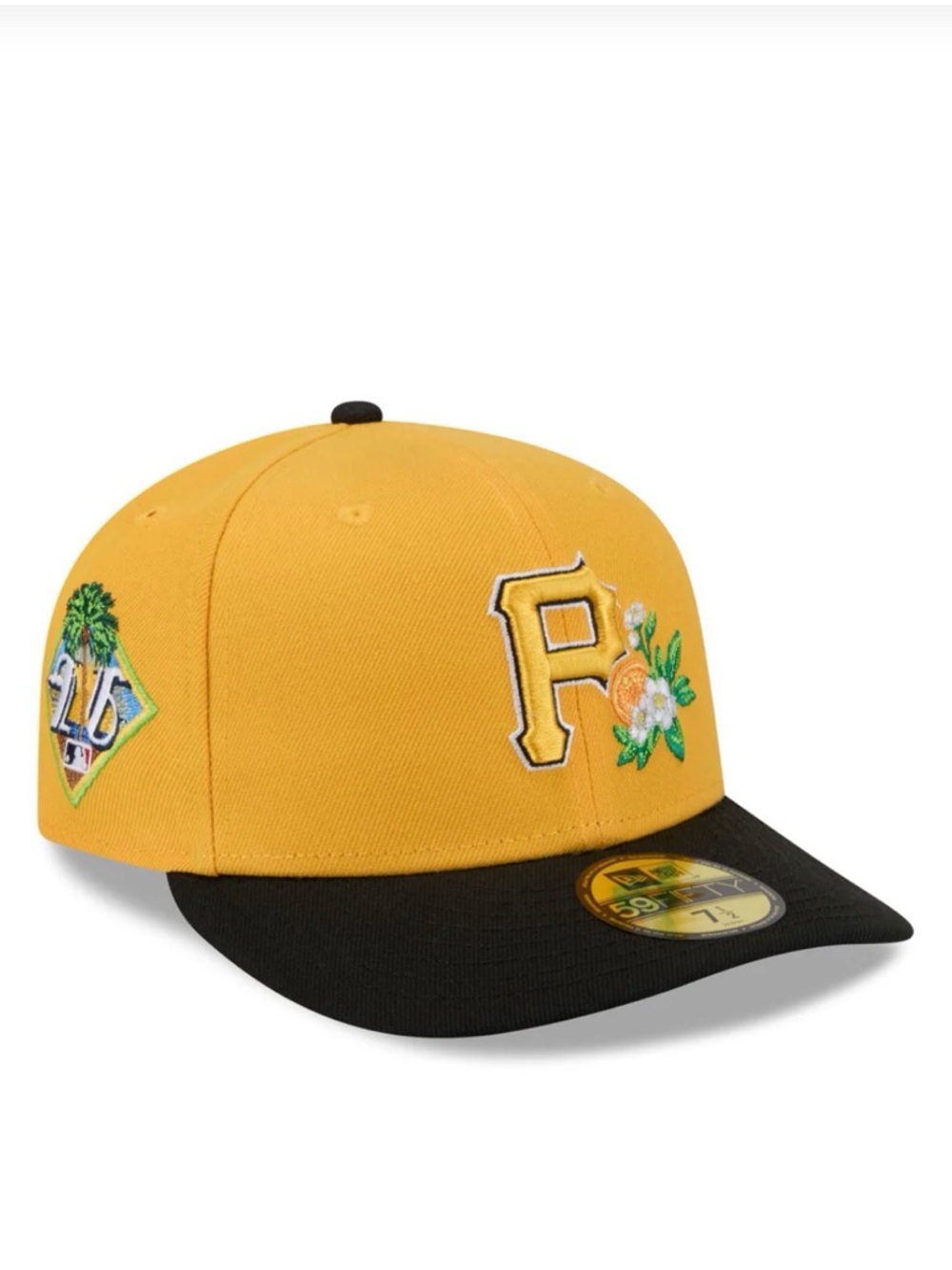 NWT New Era Pittsburgh Pirates 2026 Spring Training - Floral 59FIFTY Fitted Hat